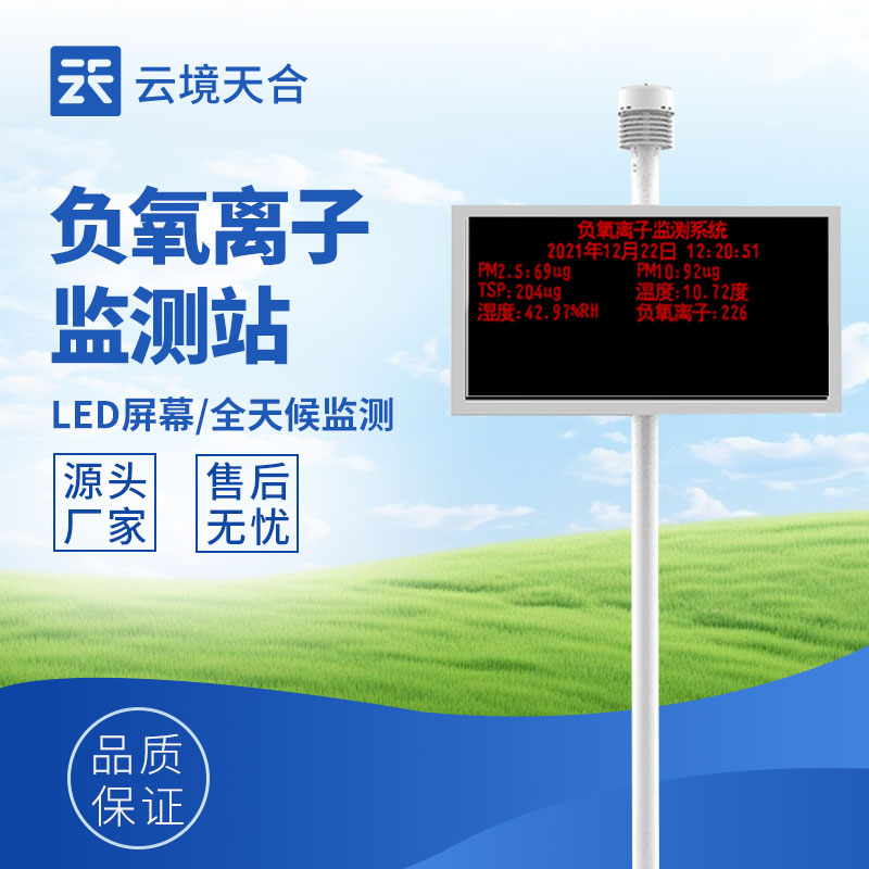 負氧離子監測站